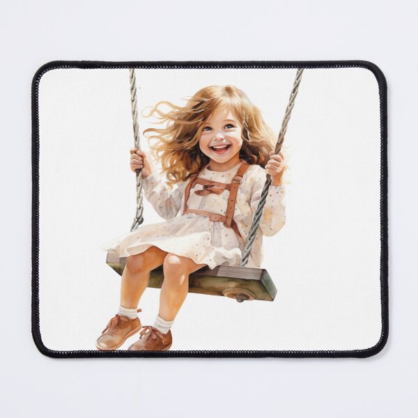 Item preview, Girl on a Swing designed and sold by Sketch-Shack.