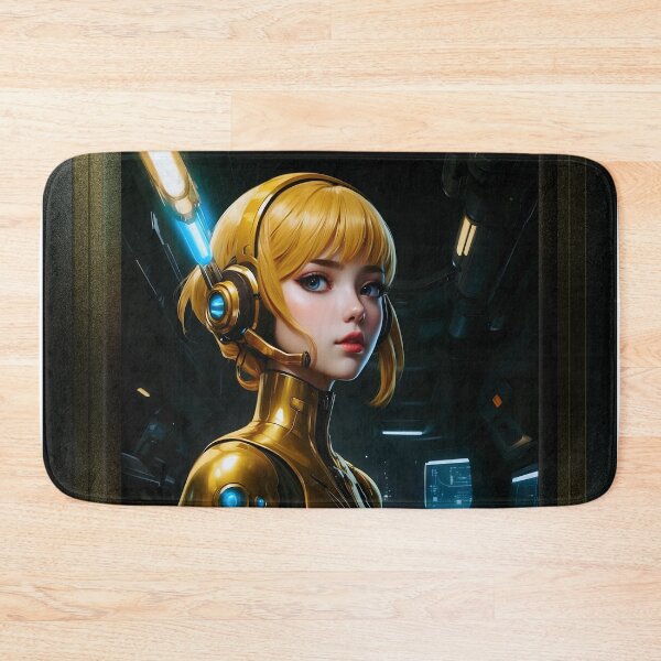 Item preview, It Be Like That Sometimes When On Duty Anime AI Concept Art Portrait by Xzendor7 designed and sold by Xzendor7 Digital Art Creations.
