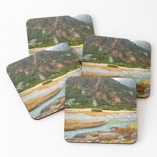 Item preview, Zillertal Schlegeis Landscape River Austria Poster designed and sold by WEFEELART.