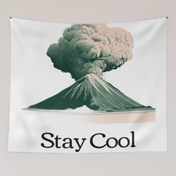 Item preview, Erupting Volcano with Smoke designed and sold by Estadore.