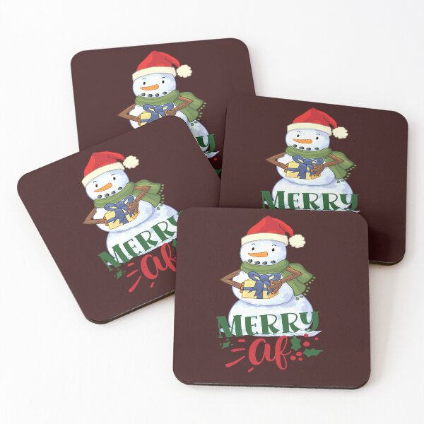 Item preview, Merry AF - Funny Christmas designed and sold by olegarh.