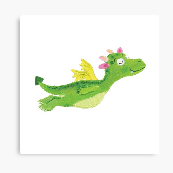 baby dragon Canvas Print