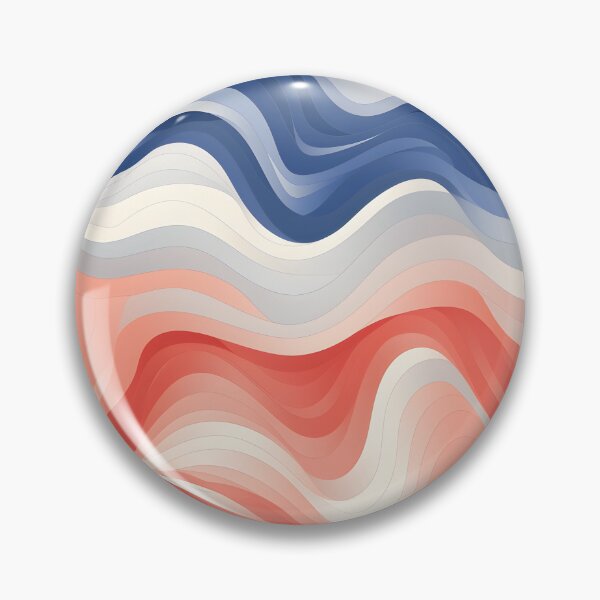 Item preview, Armonía rítmica: ondas náuticas y remolinos del atardecer designed and sold by VectorPlace.