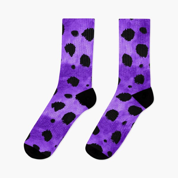 Item preview, Grunge Animal Leopard Spots Purple designed and sold by PritchBlack.