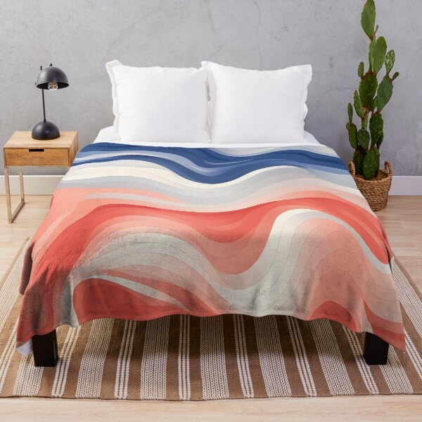 Item preview, Rhythmic Harmony: Nautical Waves and Sunset Swirls designed and sold by VectorPlace.