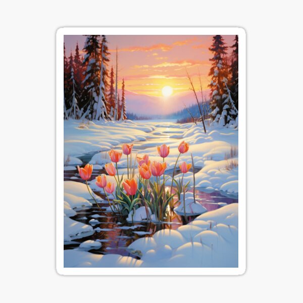 Item preview, Sunshine And Tulips designed and sold by CamilleNorris.