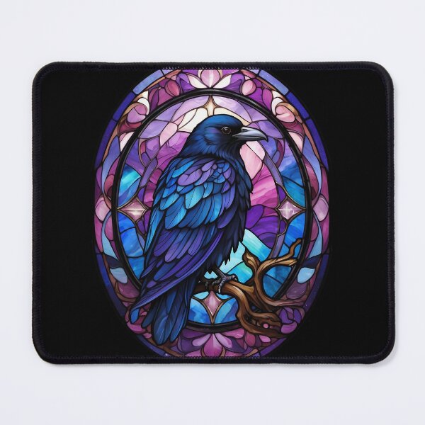 Item preview, Stained Glass Raven Crow designed and sold by Desfix.