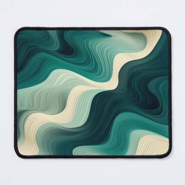 Item preview, Whispering Grooves: Serene Aquatic Abstract designed and sold by VectorPlace.