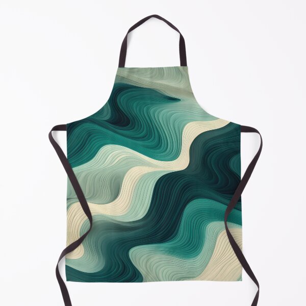 Item preview, Whispering Grooves: Serene Aquatic Abstract designed and sold by VectorPlace.