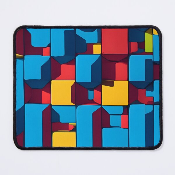 Item preview, Abstract Colorful Blocks Decorative Design designed and sold by Jollys-ArtShop.