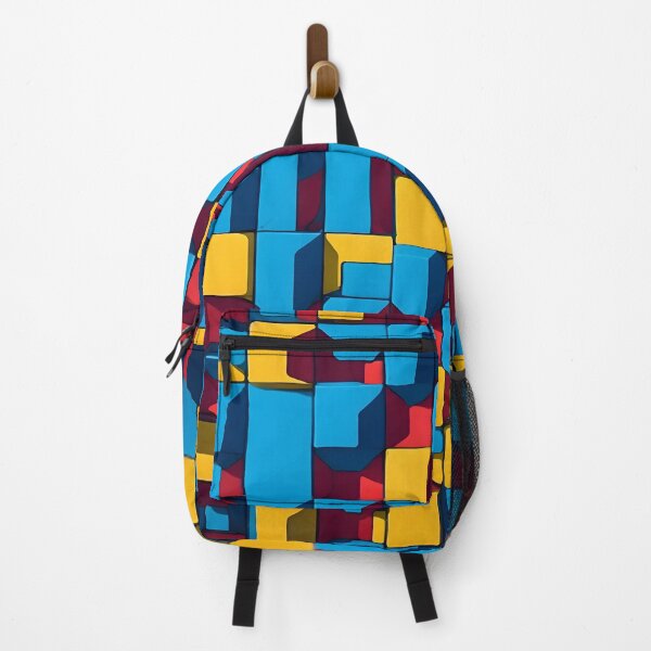 Item preview, Abstract Colorful Blocks Decorative Design designed and sold by Jollys-ArtShop.