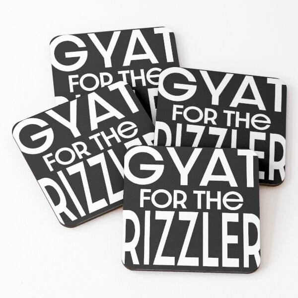 Item preview, Sticking out Your Gyat for the Rizzler (white on black) designed and sold by flashman.