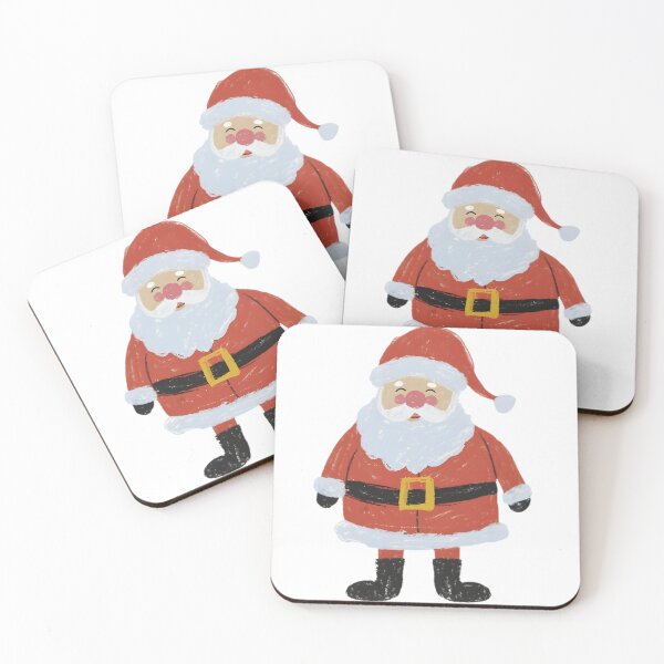 Item preview, Santa claus in crayon style designed and sold by toriodesigns.