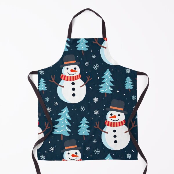 Aperçu de l'œuvre Snowmen Tiled Pattern créée et vendue par Yogimeister.