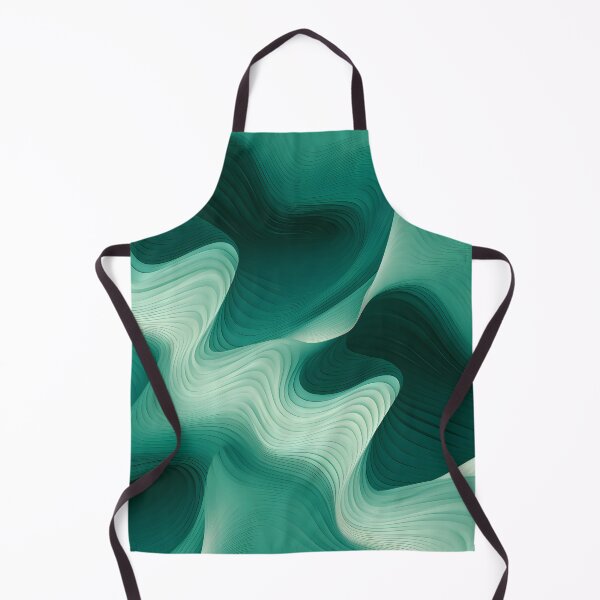 Item preview, Verdant Visions: Abstract Green Waveforms designed and sold by VectorPlace.