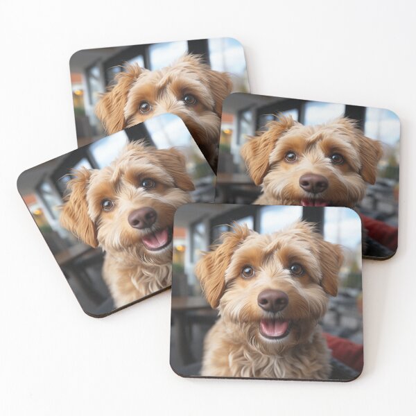 Item preview,  Portrait of an adult medium australian labradoodle designed and sold by GIULIO OLDRATI.