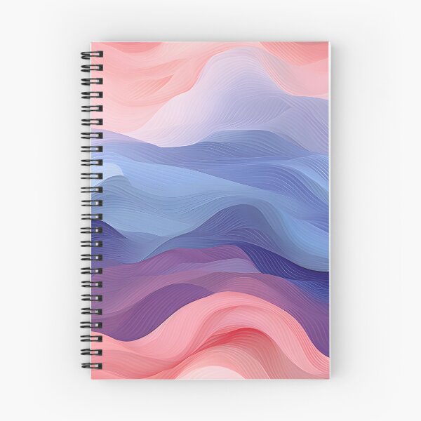 Item preview, Sunset Silk: Wavy Gradient of Pastel Dreams designed and sold by VectorPlace.