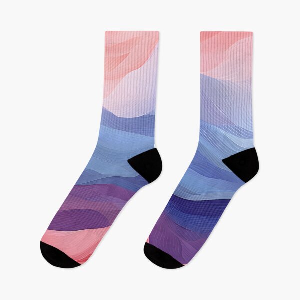 Item preview, Sunset Silk: Wavy Gradient of Pastel Dreams designed and sold by VectorPlace.