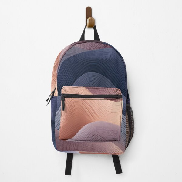 Item preview, Twilight Hues: Layered Landscape of Serene Waves designed and sold by VectorPlace.