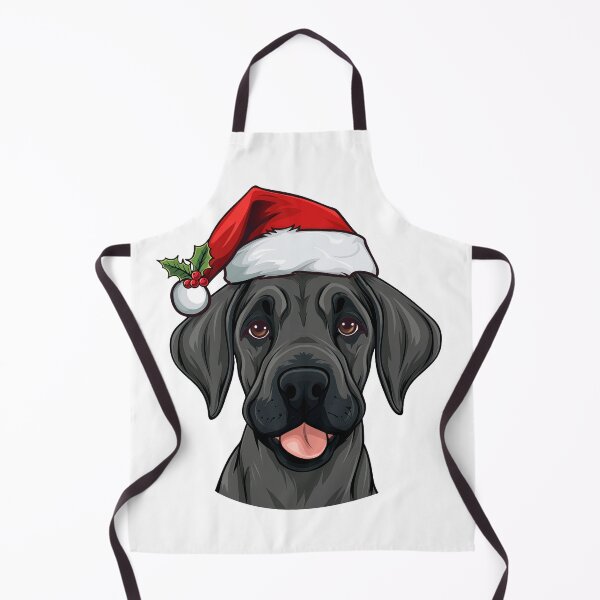 Artikelvorschau, Weihnachten Deutsche Dogge - Schwarz entworfen und verkauft von wotsthis.