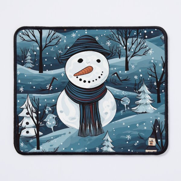 Item preview, Snowmen Tiled Pattern designed and sold by Yogimeister.