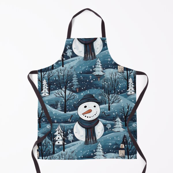 Aperçu de l'œuvre Snowmen Tiled Pattern créée et vendue par Yogimeister.