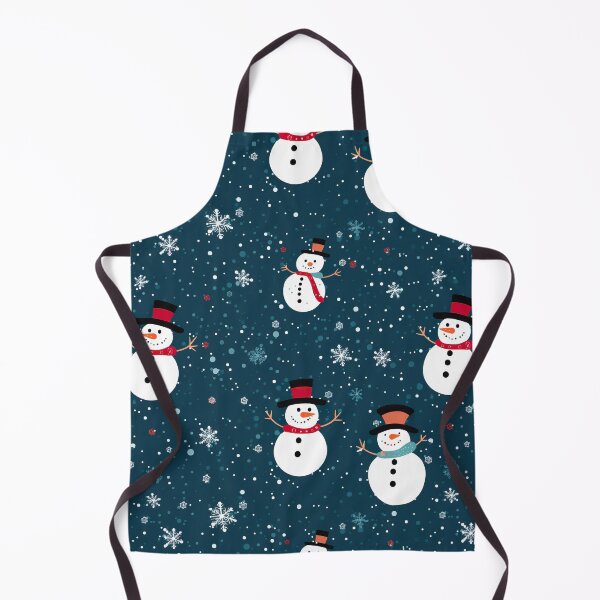 Aperçu de l'œuvre Snowmen Tiled Pattern créée et vendue par Yogimeister.