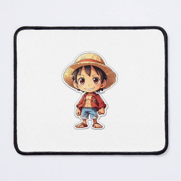 Item preview, Pirate King Sticker Chibi Luffy designed and sold by BlueJacketSword.