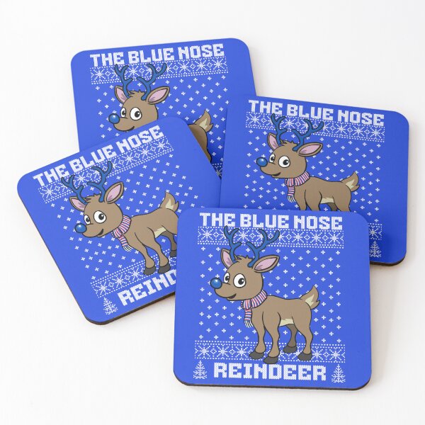 Item preview, Blue Nose Reindeer Rangers Birmingham Everton FC Ugly Christmas Sweater Football XMas designed and sold by Numpties.