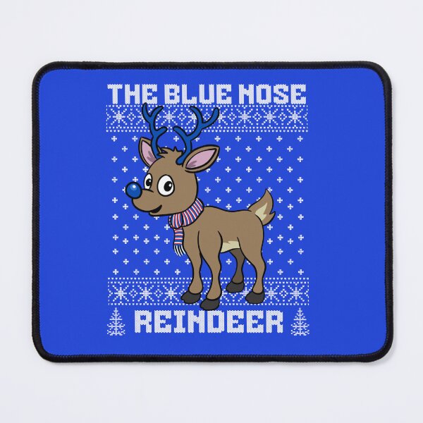 Item preview, Blue Nose Reindeer Rangers Birmingham Everton FC Ugly Christmas Sweater Football XMas designed and sold by Numpties.