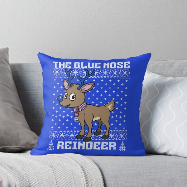 Item preview, Blue Nose Reindeer Rangers Birmingham Everton FC Ugly Christmas Sweater Football XMas designed and sold by Numpties.