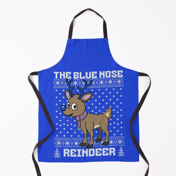 Item preview, Blue Nose Reindeer Rangers Birmingham Everton FC Ugly Christmas Sweater Football XMas designed and sold by Numpties.