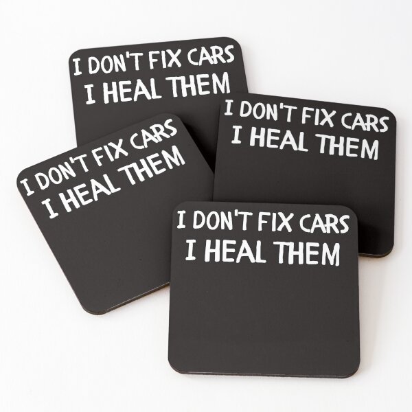 Item preview, machanic lovers I don't fix cars I heal them designed and sold by koalashopa.