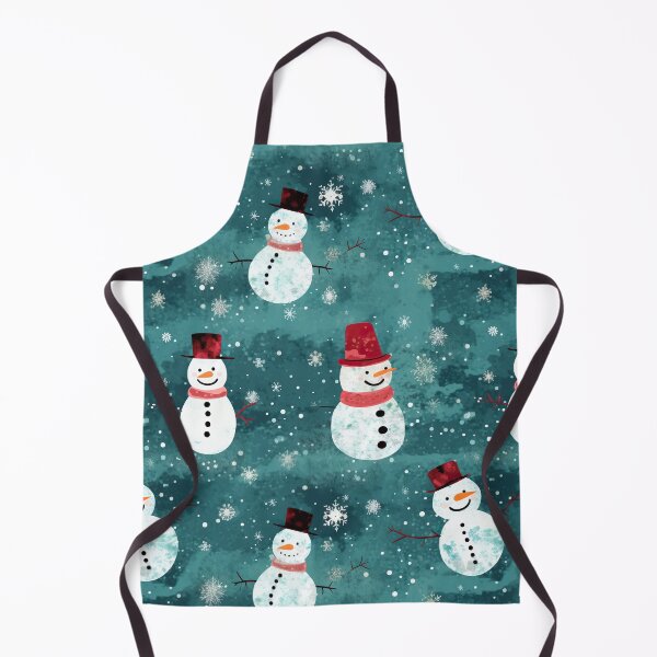 Aperçu de l'œuvre Snowmen Tiled Pattern créée et vendue par Yogimeister.