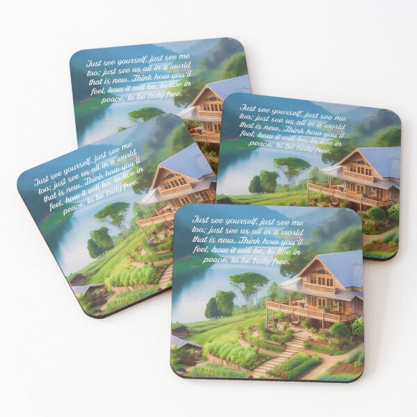 Item preview, See Yourself When All Is New (Design 1) designed and sold by Paper Bee Gift Shop.