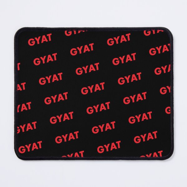 Item preview, GYAT red logo on dark background designed and sold by flashman.