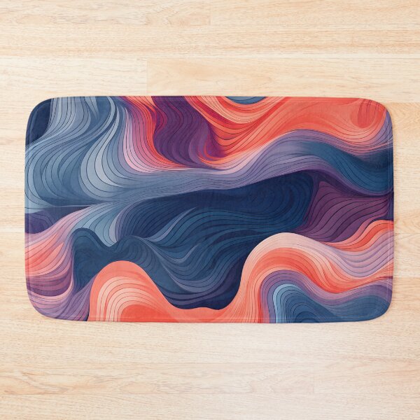 Item preview, Vibrant Vortex: The Dance of Warm and Cool Swirls designed and sold by VectorPlace.