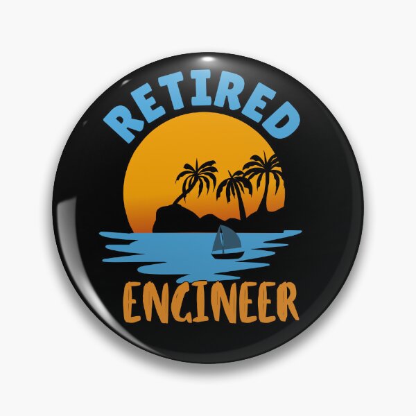Item preview, Retired Engineer designed and sold by WenegeeDesigns.