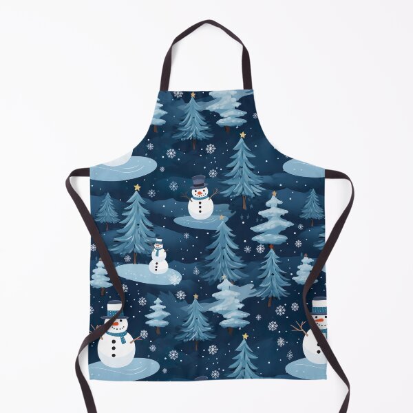 Aperçu de l'œuvre Snowmen Tiled Pattern créée et vendue par Yogimeister.