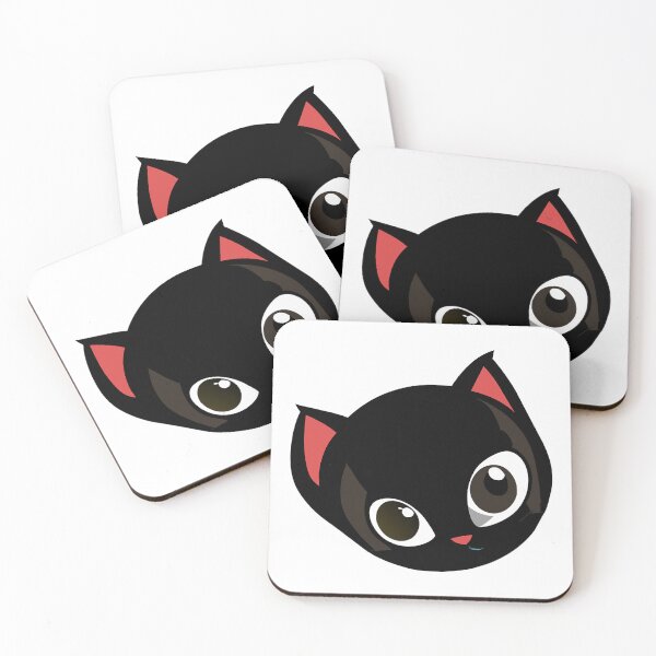 Item preview, Black Cat Head designed and sold by KotoDesigns.