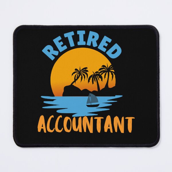 Item preview, Retired Accountant designed and sold by WenegeeDesigns.