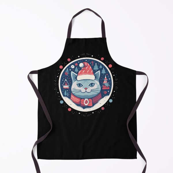 Item preview, Russian Blue Cat Xmas, Love Cats designed and sold by Logiamerch.