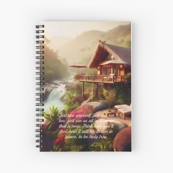 Item preview, See Yourself When All Is New (Design 2) designed and sold by Paper Bee Gift Shop.