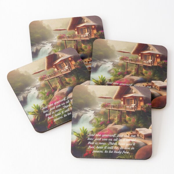Item preview, See Yourself When All Is New (Design 2) designed and sold by Paper Bee Gift Shop.