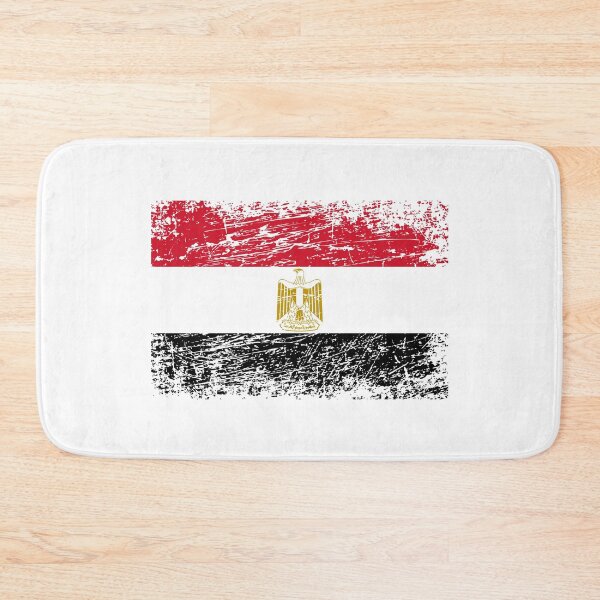 Artikelvorschau, Ägypten Fahne Flagge used-look entworfen und verkauft von GeogDesigns.
