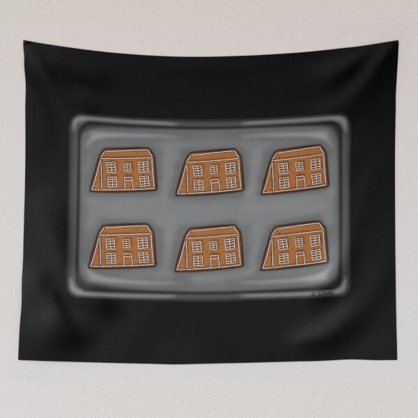 Item preview, Tray of Cookied Houses designed and sold by MadeByGeeClowes.