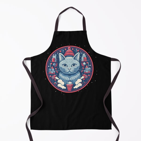 Item preview, Russian Blue Cat Xmas, Love Cats designed and sold by Logiamerch.
