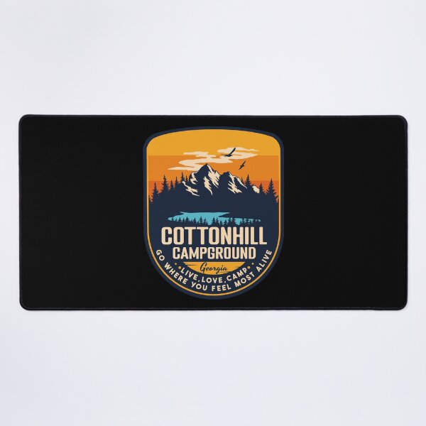 Item preview, Cottonhill Campground Georgia GA Badge Forest and Wilderness designed and sold by mountainfad.