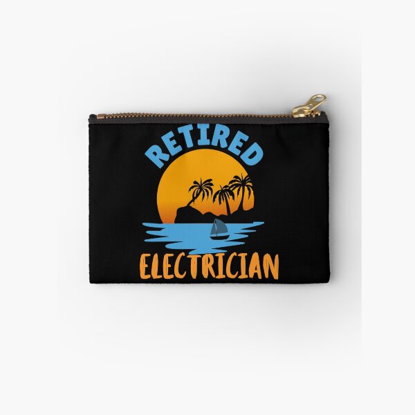 Item preview, Retired Electrician designed and sold by WenegeeDesigns.