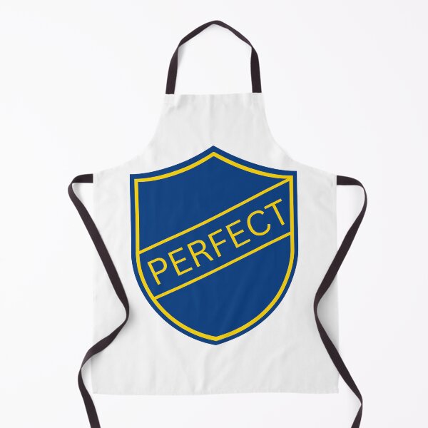 Item preview, Perfect prefect badge in blue and gold - funny designed and sold by Alyn8.